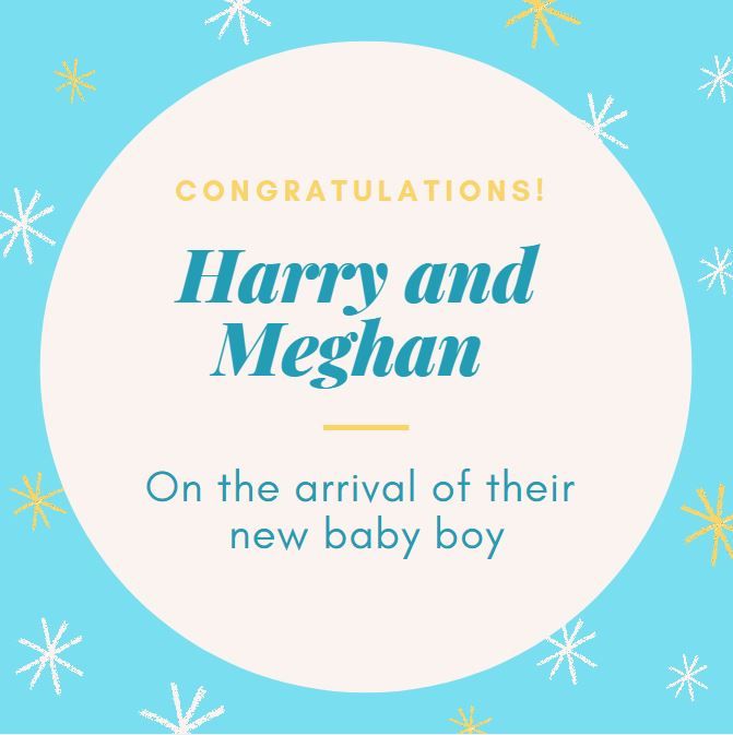Meghan and Harry baby boy