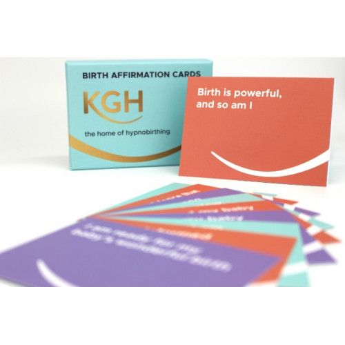 KG Hypnobirthing Birth Affirmation Cards