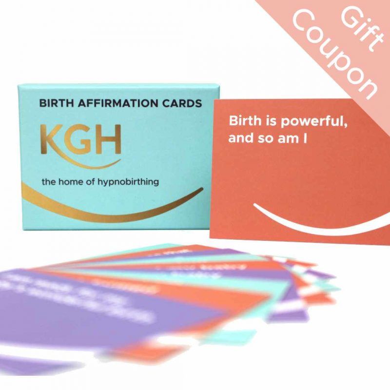 KG Hypnobirthing Birth Affirmation Cards Coupon